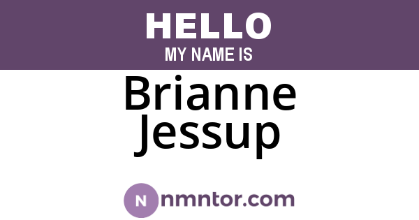 Brianne Jessup