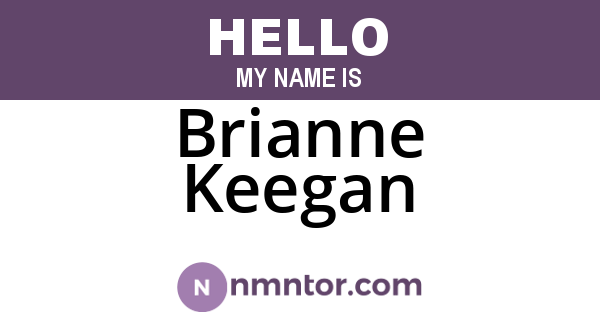 Brianne Keegan