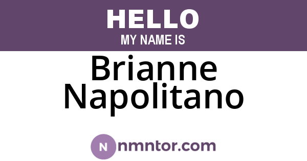 Brianne Napolitano