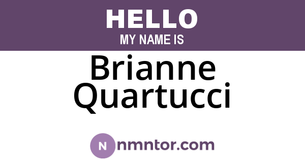 Brianne Quartucci