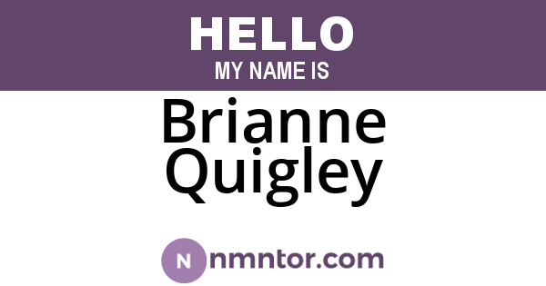 Brianne Quigley