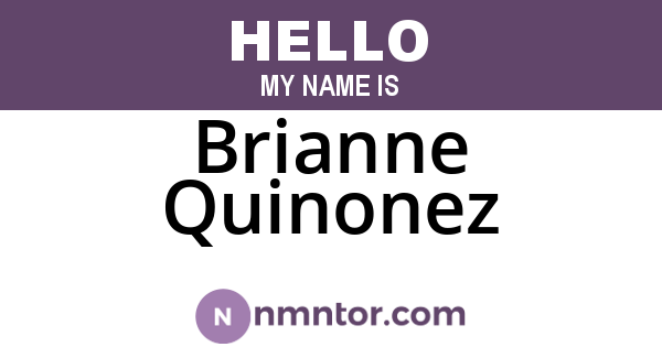 Brianne Quinonez