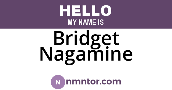 Bridget Nagamine