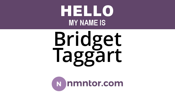 Bridget Taggart