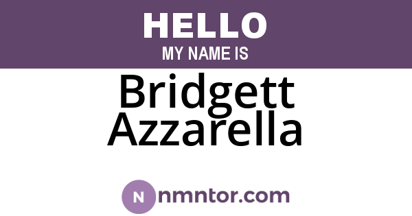 Bridgett Azzarella