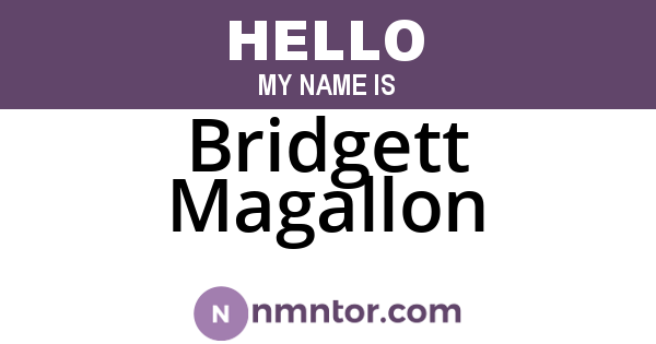 Bridgett Magallon