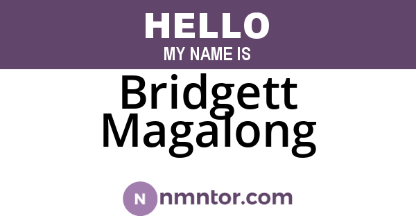 Bridgett Magalong