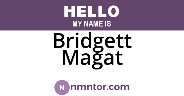 Bridgett Magat
