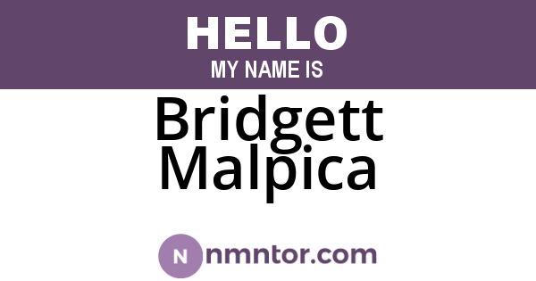 Bridgett Malpica
