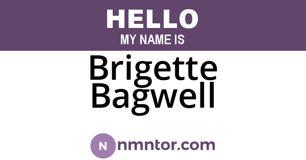 Brigette Bagwell