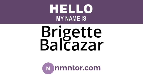 Brigette Balcazar