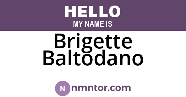 Brigette Baltodano