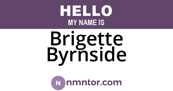 Brigette Byrnside