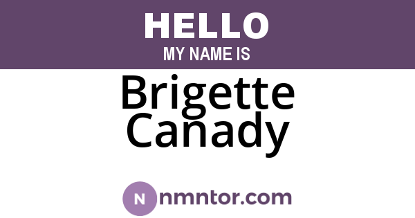 Brigette Canady