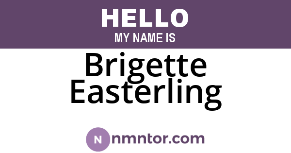Brigette Easterling