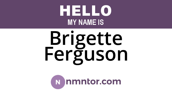 Brigette Ferguson