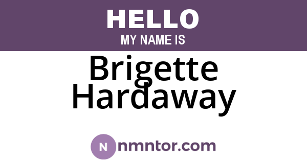 Brigette Hardaway