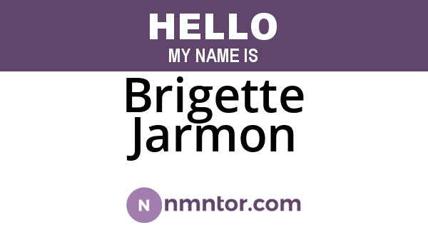 Brigette Jarmon