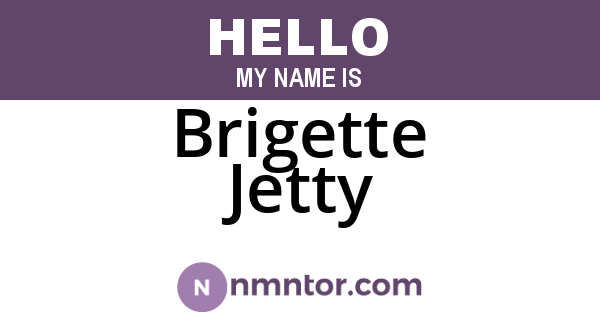 Brigette Jetty