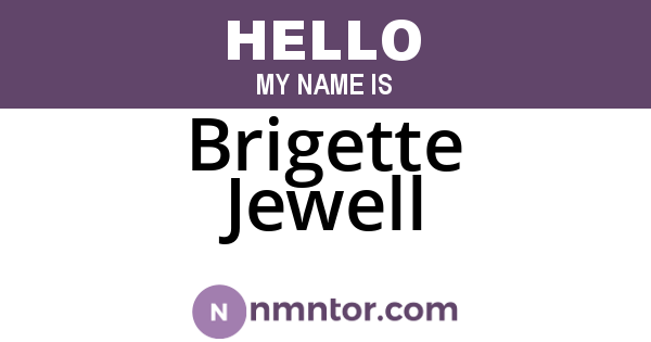 Brigette Jewell