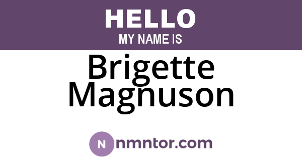 Brigette Magnuson