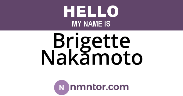 Brigette Nakamoto