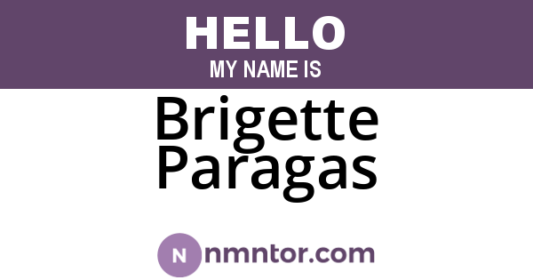 Brigette Paragas