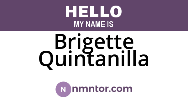 Brigette Quintanilla