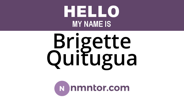 Brigette Quitugua