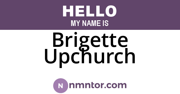 Brigette Upchurch