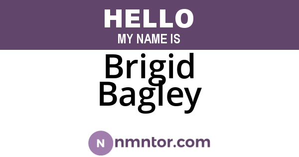 Brigid Bagley