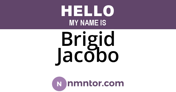 Brigid Jacobo