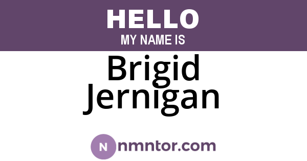 Brigid Jernigan