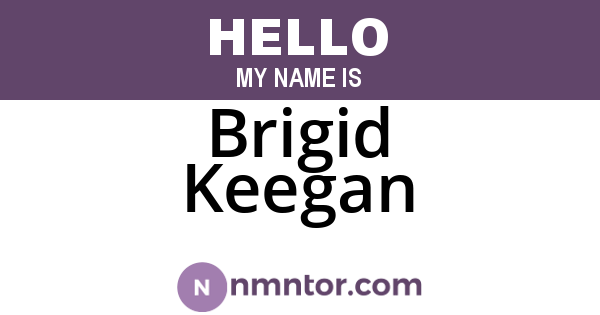 Brigid Keegan