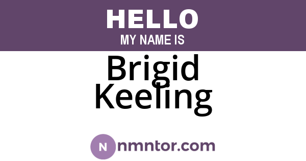 Brigid Keeling