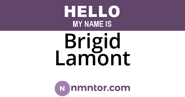 Brigid Lamont