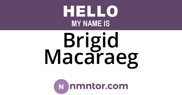 Brigid Macaraeg