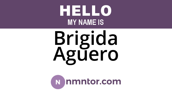 Brigida Aguero