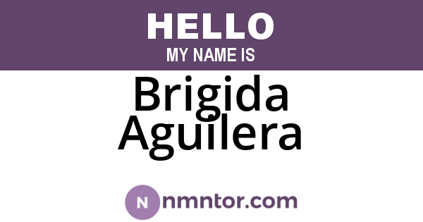 Brigida Aguilera