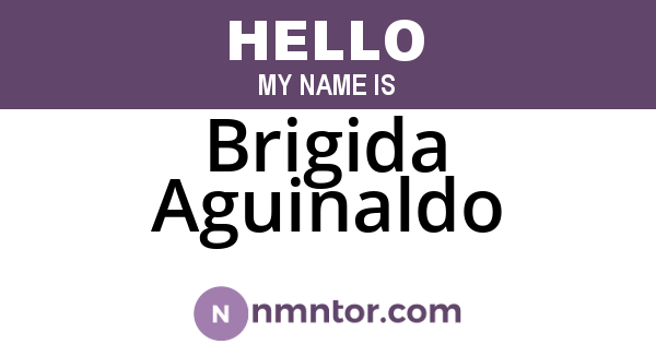 Brigida Aguinaldo