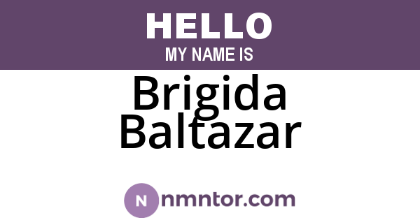 Brigida Baltazar
