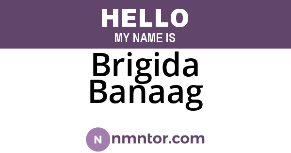 Brigida Banaag