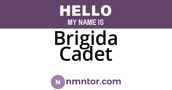 Brigida Cadet