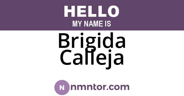 Brigida Calleja