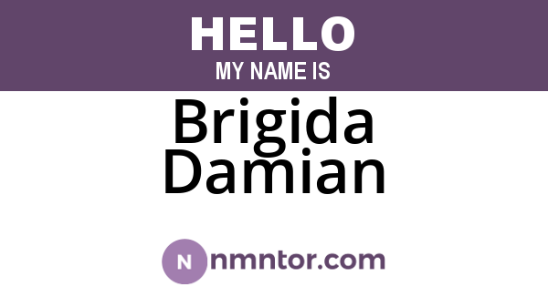 Brigida Damian
