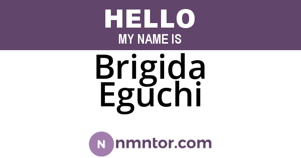 Brigida Eguchi