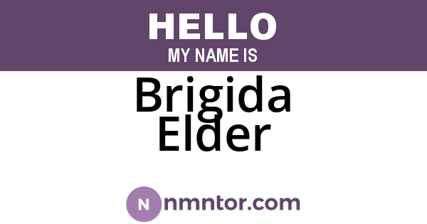 Brigida Elder