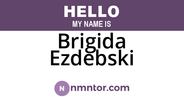Brigida Ezdebski