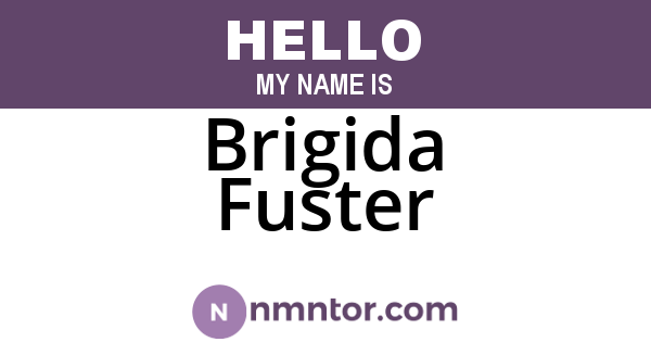 Brigida Fuster