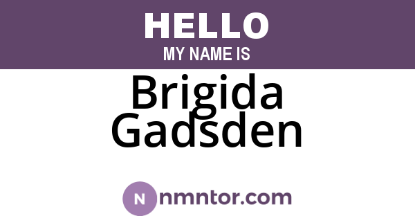 Brigida Gadsden